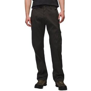 Prana Stretch Zion Pant II 35x32 Dark Iron Gray Relaxed Fit Hiking Cargo NWT